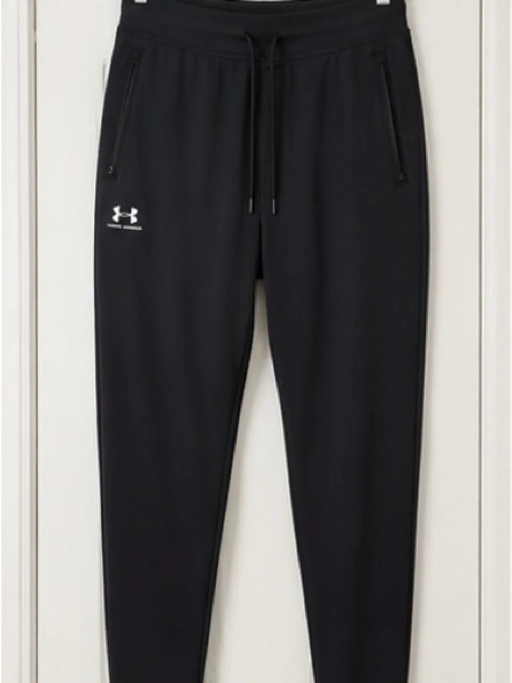 Under Armour Black Men’s Athletic Joggers with Logo - Picture 2 of 8